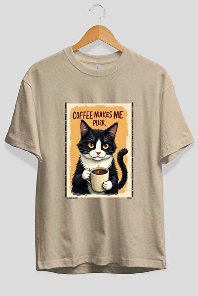 Ankhises Μπλουζάκι  "For the Love of Cats " με στάμπα γάτας στο μπροστινό μέρ...