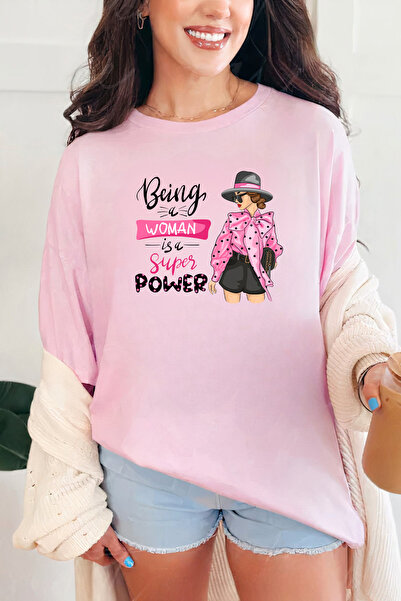Sarah's Boutique Women's T-shirt – 100% cotton – Woman Power