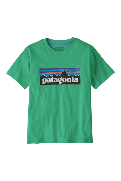 Patagonia Tricou copii cu logo P-6 Aqst