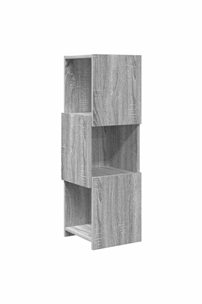 vidaxl Dulap de colț Gri Sonoma 30,5x30x95cm Lemn compozit