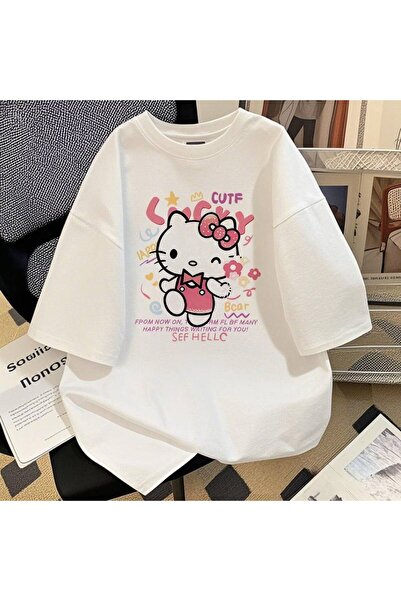 JANTIL MODA 🔥 Unisex Oversize 100% Cotton Crew Neck Short Sleeve T-Shirt 🔥