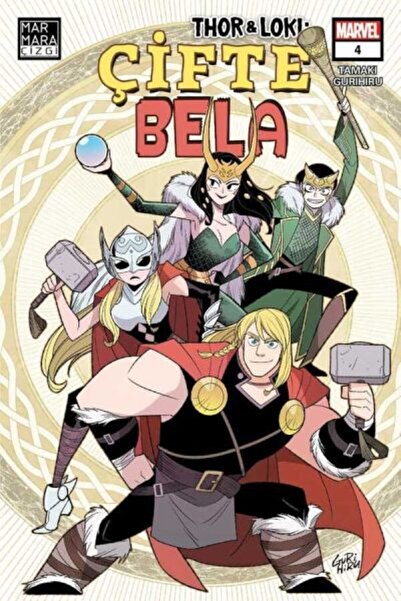Marmara Çizgi Yayınları Thor Loki Çifte Bela 4