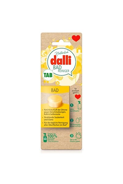 Dalli Tablete de curățare pentru baie, Ecologice, 1 tabletă