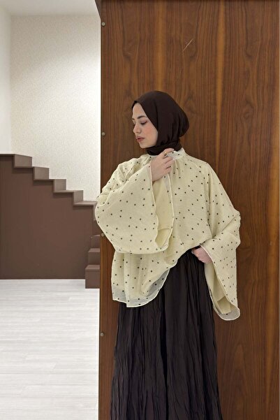 Faya Boutique Puantiyeli Butteryellow Şifon Velissa Bluz