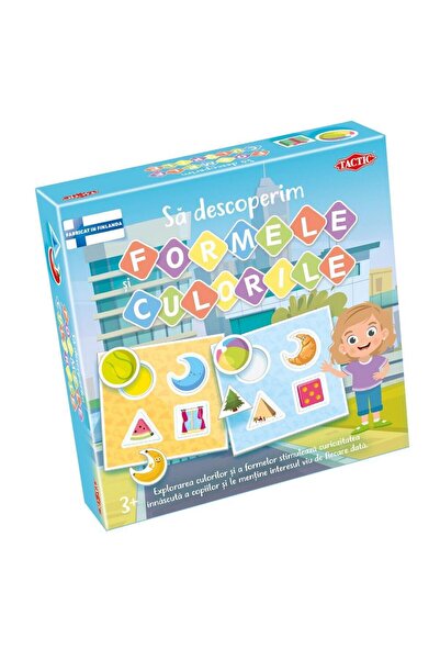 Lets Learn Joc Educativ Tactic - Să descoperim forme și culori