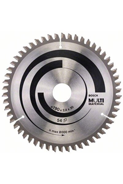 Bosch Multi Material Circular Saw Blade, 190x30x1.8 mm, 54 Teeth, Standard Qu...
