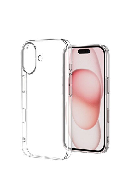NARE iPHONE 16 Sert Sararmayan Şeffaf Kılıf