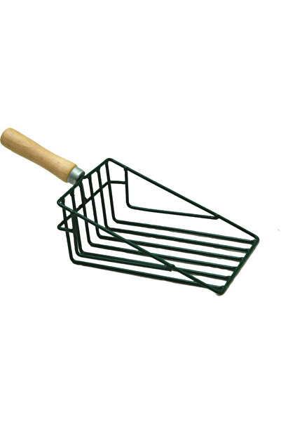 Polonia LOPATICA METALICA TIP GRILAJ PENTRU LEGUME 150X350MM