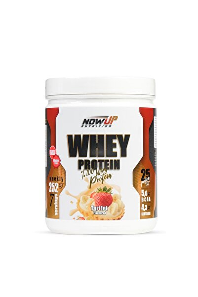 NOWUP NUTRITION بروتين مصل اللبن 100% بنكهة التارتليت 252 جرام |   25 جرام بر...