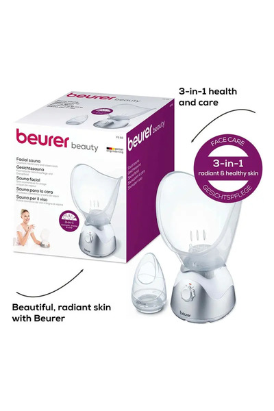 Beurer جهاز ساونا للوجه ومستنشق بخار FS50