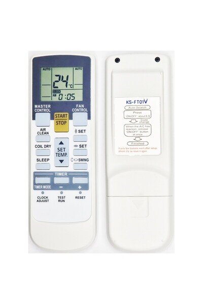 KNTECH KS-FT01V Telecomandă universală pentru aer condiționat FUJITSU, modele...