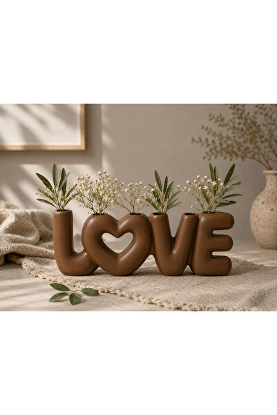 farist Decorative Love Design Vase – 3D Printing Production – 20X8X3 cm
