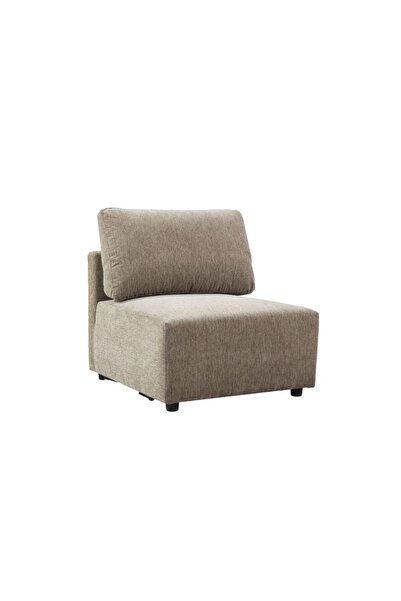 Danube Home Benjo 1 Seater Armless Fabric Modular Sofa | Single Seater Chair ...