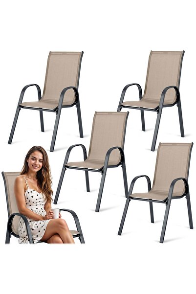 SOFOTEL Scaune de grădină textile SO-980, set de 4