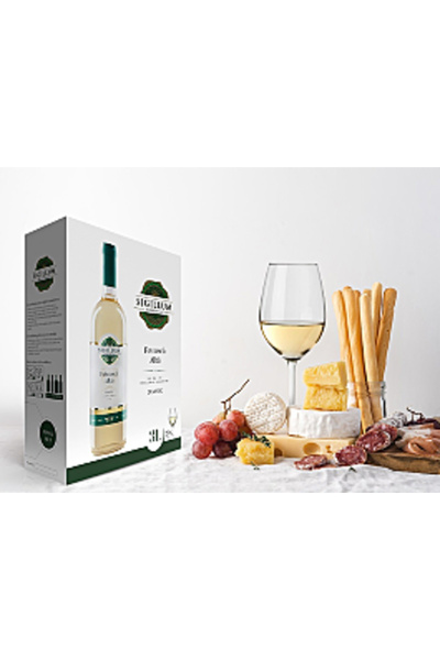 Sigilium Moldavie Bag-in-box Vin alb Feteașa semisec Sigilium Moldavie, 3 L