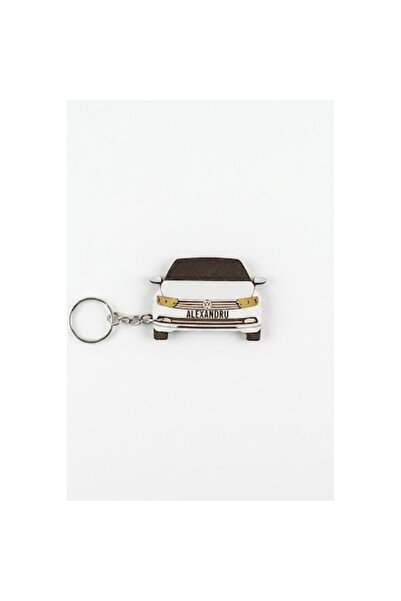 ChillOutlet Breloc VW Passat personalizat cu prenumele Alexandru, 6, 5x5cm
