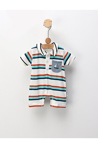MiniKids Salopeta, I will Sail, alb-multicolor