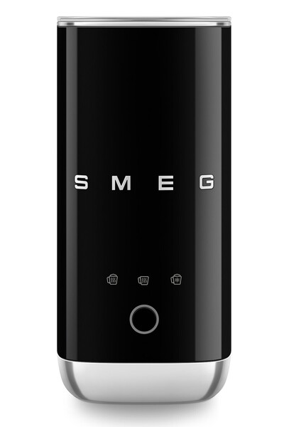 SMEG 50'S Style Compact Süt Köpürtme Makinesi Siyah