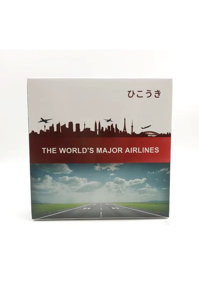 OEM Model de avion Fly Dubai Boeing B737, metal, 20 cm, Scara 1:250