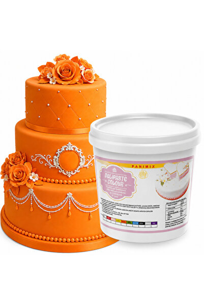 Creative Delice Pasta de zahăr Delipaste – Portocalie 1kg