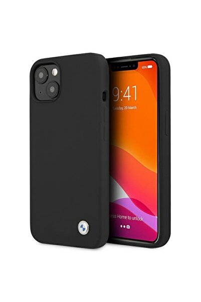 BMW Husă BMHCP13SSILBK, pentru iPhone 13 mini 5.4 ", negru