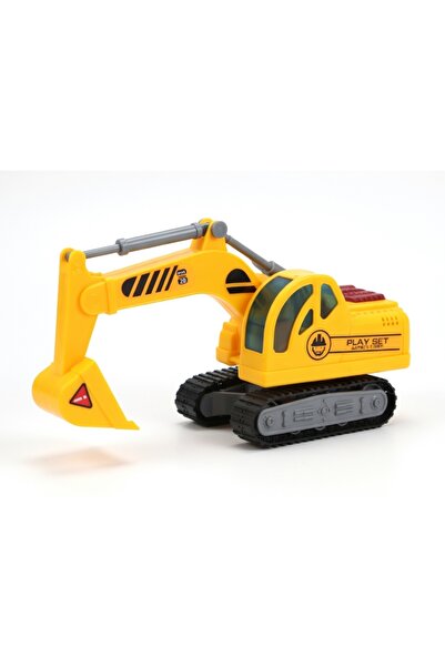 Avaleea Excavator Luminos cu Sunete, Jucarie Interactiva cu Lumini Stralucito...