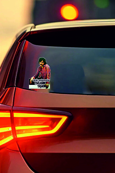 ESLEM Ferdi Tayfur Car Window Sticker Set 2 Pieces Missing Words Are Missing,...