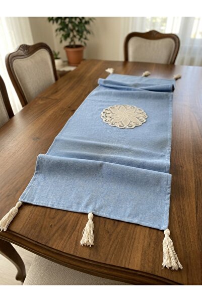 denizli hatırası Handcrafted Lace Embroidered Soft Linen 100% Cotton 47X115 c...