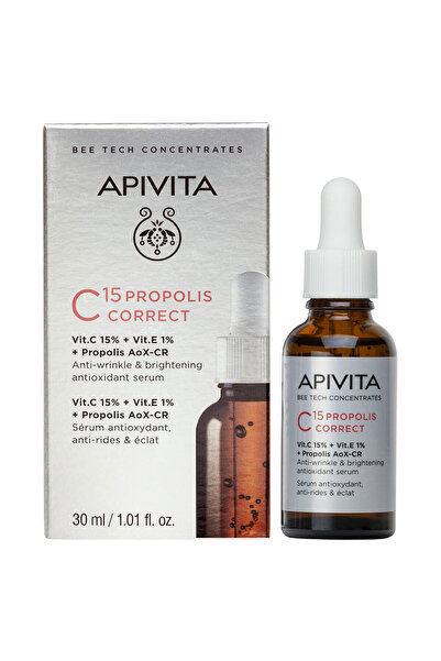 Apivita C15 Πρόπολη Διορθωτικός Ορός 30 ml