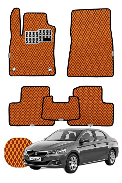 UNAL MAT Peugeot 301 2012 ve sonrası Özelleştirilebilir Tam Set Premium EVA P...