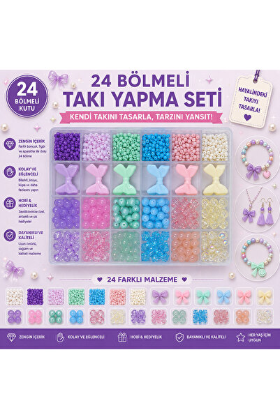 By MO Accessories Set de bijuterii pentru noul sezon în culori delicate, set ...