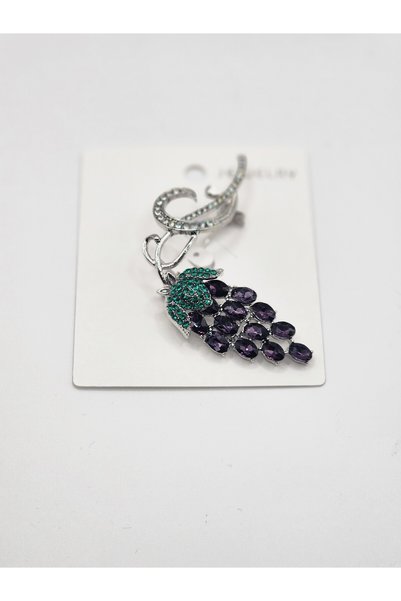 ARBABAG&ACCESSORY KRİSTAL TAŞLI FİGÜR MODEL ( YAKA İĞNESİ ) BROŞ