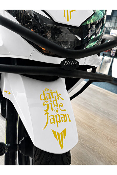 Mavera Stickers The Dark Side of Japan Mt Sticker Label 9X18 cm for Car-Helme...