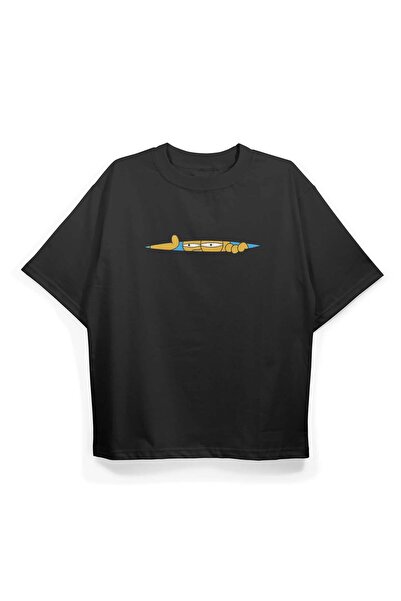 FO4RBS T2040 Μπλουζάκι Oversize με στάμπα Simp