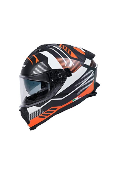 Sway SW 865 FULL FACE BLACK ORANGE M