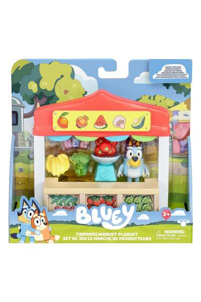 bluey Set de joaca cu figurina, Bluey, Farmers Market