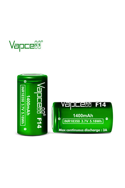 Vapcell Μπαταρία 18350 F14 1400mAh 3A