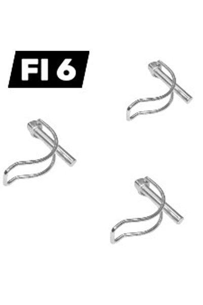 OEM Set 3 cuie Fi 6 cu prindere curbata pentru o fixare eficienta