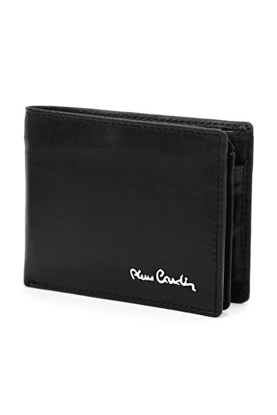 Pierre Cardin Portofel bărbătesc din piele, pliabil, cu RFID