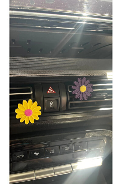 şimika tuning tuningmarketim زخرفة توربيدو السيارة بالزهور البنفسجية الصفراء ...