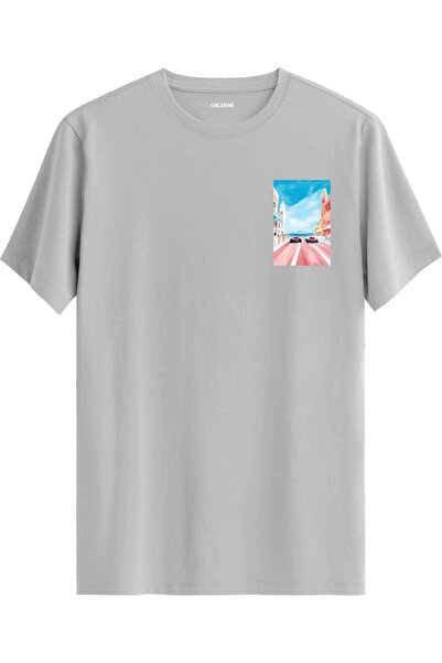 Colermi F1 Themed Minimal Racing Printed T-Shirt