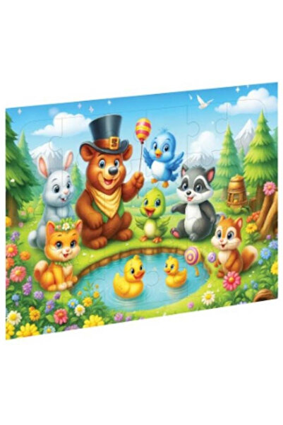 CA Games Ca 3508 Wooden Cute Animals Puzzle – Have Fun Learning, Explore the ...