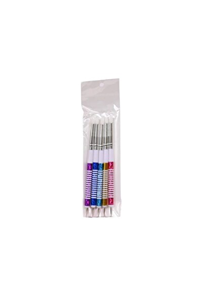 MAXDONA 5Pcs/Set Nail Art Dotting Drawing Tools Dual-Ended Integrated Silicon...