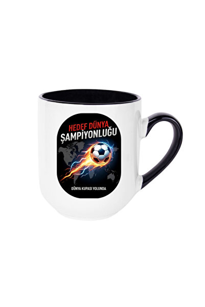 CERCİBAZAAR Red-White Custom Graphic Printed Mug