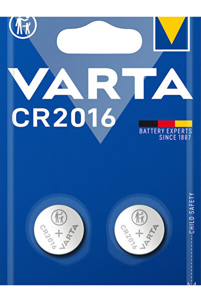 Varta Επαγγελματική Ηλεκτρονική Μπαταρία Λιθίου για Ρολόι CR2016 3V 2 τεμάχια