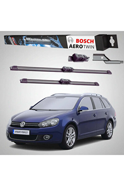 Bosch Set de ștergătoare față dedicate pentru VW Golf Van VI Variant 2009-201...
