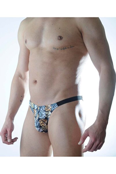 gelalbe Men's dice patterned brazilian briefs