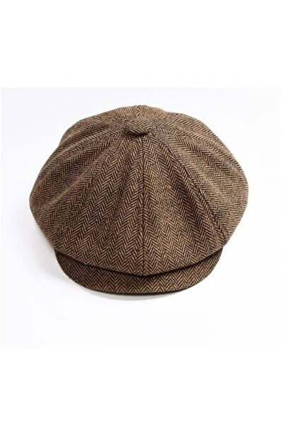 Peaky Blinders hat, dark brown