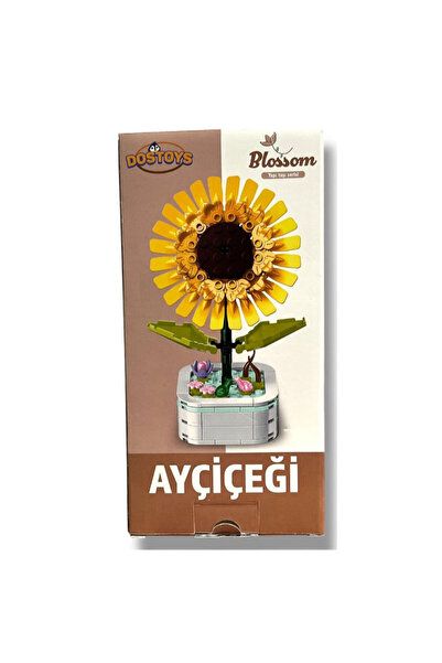 DOSTOYS Oceanfour Blok Oyuncak Ayçiçeği Çiçek 103-A6