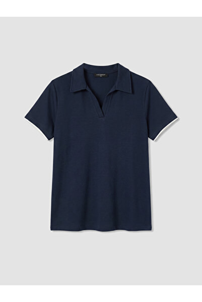 LC Waikiki Tricou de damă cu guler polo, moale la atingere